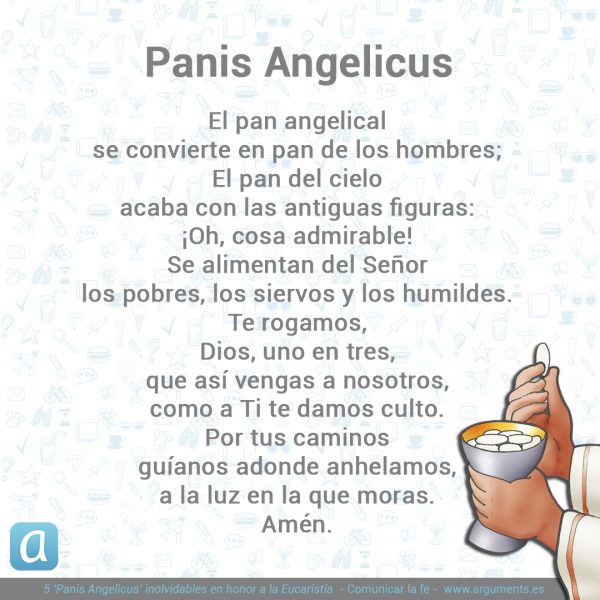 PanisAngelicus 600x600 - 5 'Panis Angelicus' inolvidables en honor a la Eucaristía
