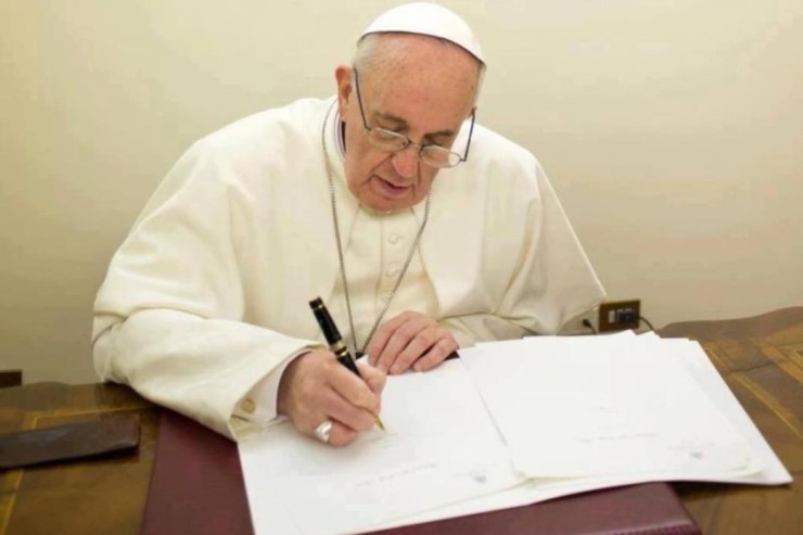 La última exhortación apostólica del Papa Francisco.