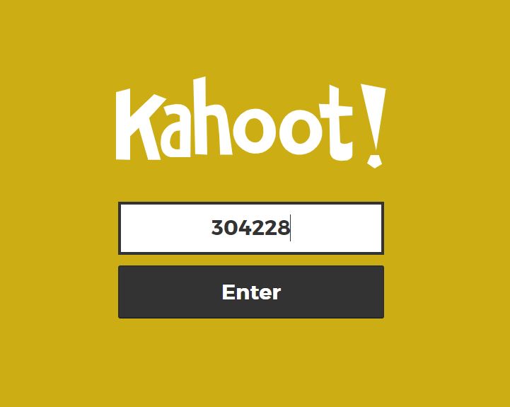 kahoot game pin - Comunicar la fe - Arguments