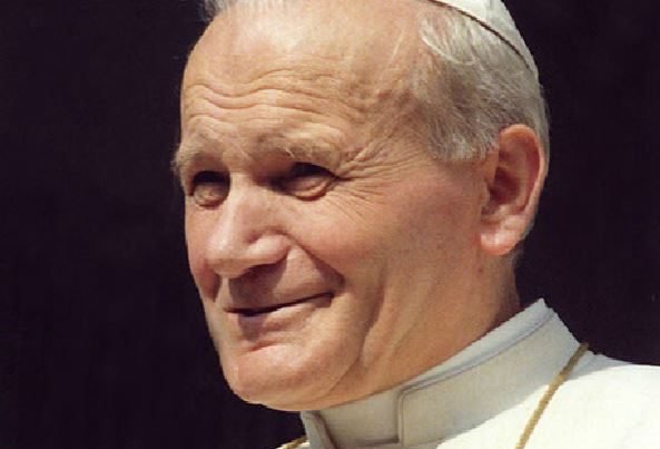 juan pablo II 593x403 - 40 años de la elección de San Juan Pablo II como Papa