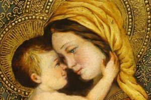 María mirando al Niño Navidad Papas e1544894399862 300x199 - Dios con nosotros, el misterio de la Navidad