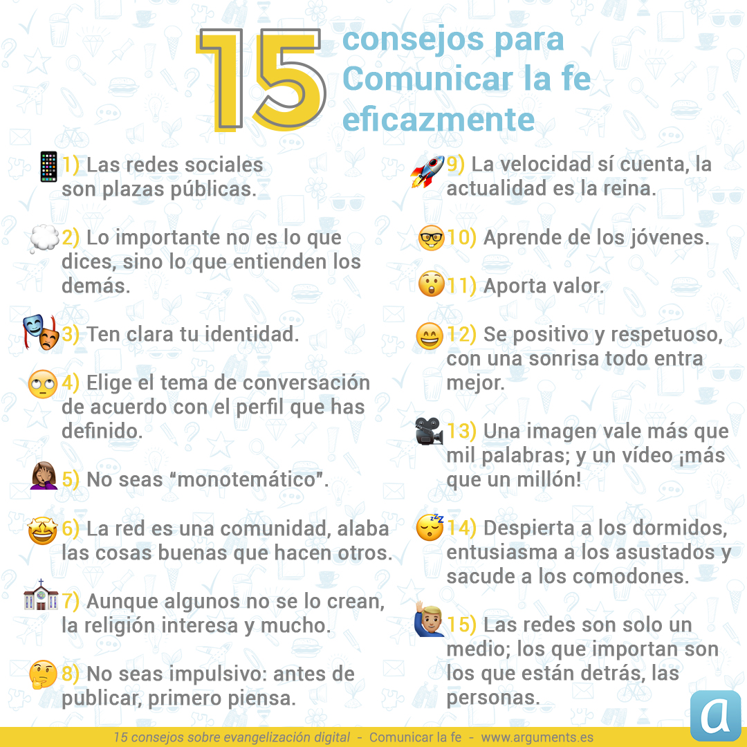 15 consejos sobre evangelización digital Info - 15 consejos sobre evangelización digital
