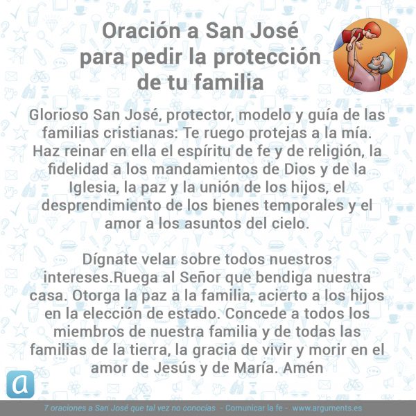 Familia 600x600 - 7 oraciones a San José que tal vez no conocías
