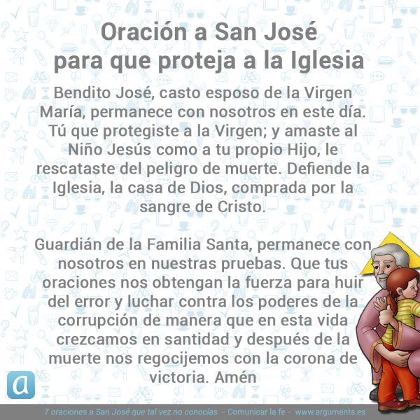 Iglesia 600x600 - 7 oraciones a San José que tal vez no conocías