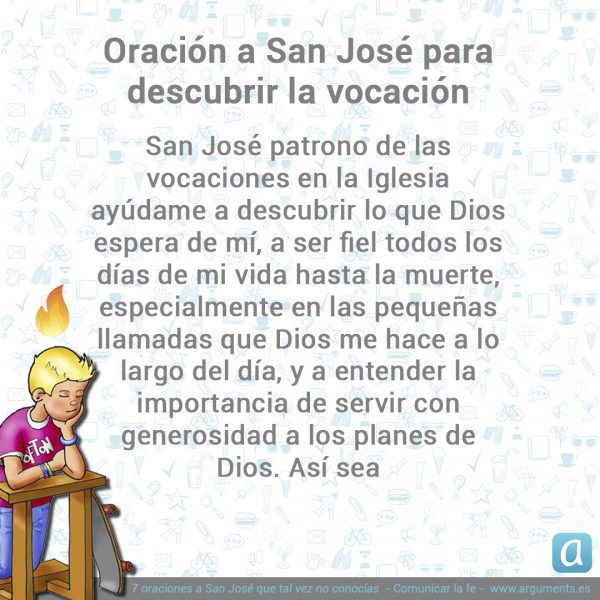 Vocación 600x600 - 7 oraciones a San José que tal vez no conocías