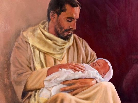 joseph baby simple2 541x403 - Lo que sabemos de José
