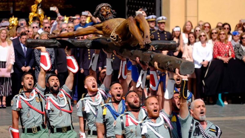 Las procesiones de Semana Santa La Legión Málaga procesiones Semana Santa 800x450 - Las procesiones de Semana Santa