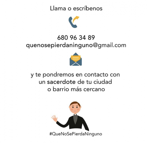 Captura de pantalla 2020 03 31 a las 20.00.31 e1585753785966 618x600 - ''Que no se pierda ninguno'', un puente entre enfermos y sacerdotes