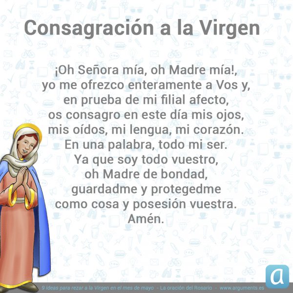 Consagración María 600x600 - Invitación universal a rezar para pedir por el fin de la pandemia del covid-19