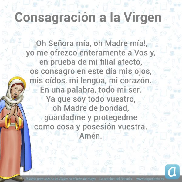 Consagración María 600x600 - Invitación universal a rezar para pedir por el fin de la pandemia del covid-19