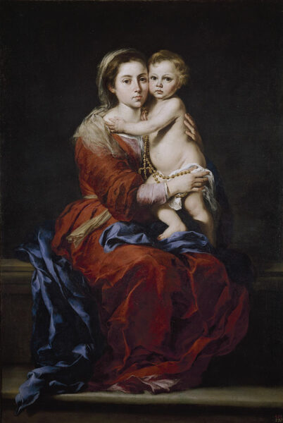 Virgen del Rosario Murillo carta Papa mes de mayo de 2020 402x600 - Carta del Papa Francisco para el mes de mayo de 2020
