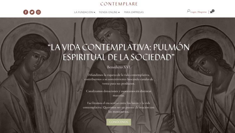 Captura de pantalla 2020 11 28 a las 17.45.21 800x454 - Contemplare: el "Amazon" de la vida monástica