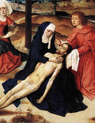 Lametaciones sobre Cristo muerto (Bouts)