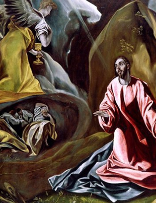 Agonía en el jardín (El Greco)
