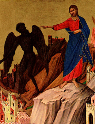 Tentación de Cristo (Duccio)