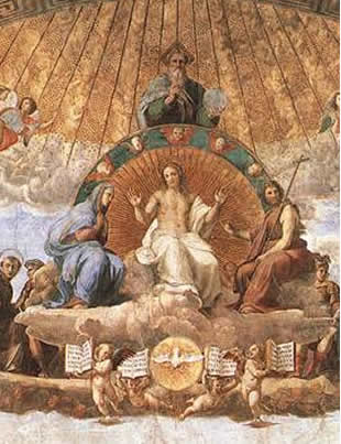 Disputa sobre el Santísimo Sacramento (Raphael)