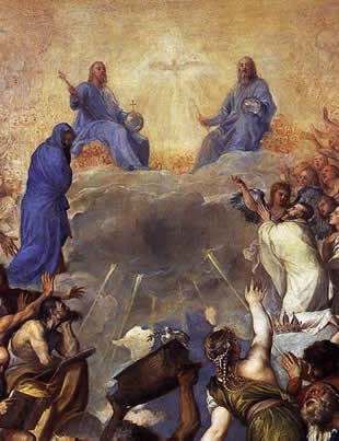 La Trinidad en gloria (Tiziano)