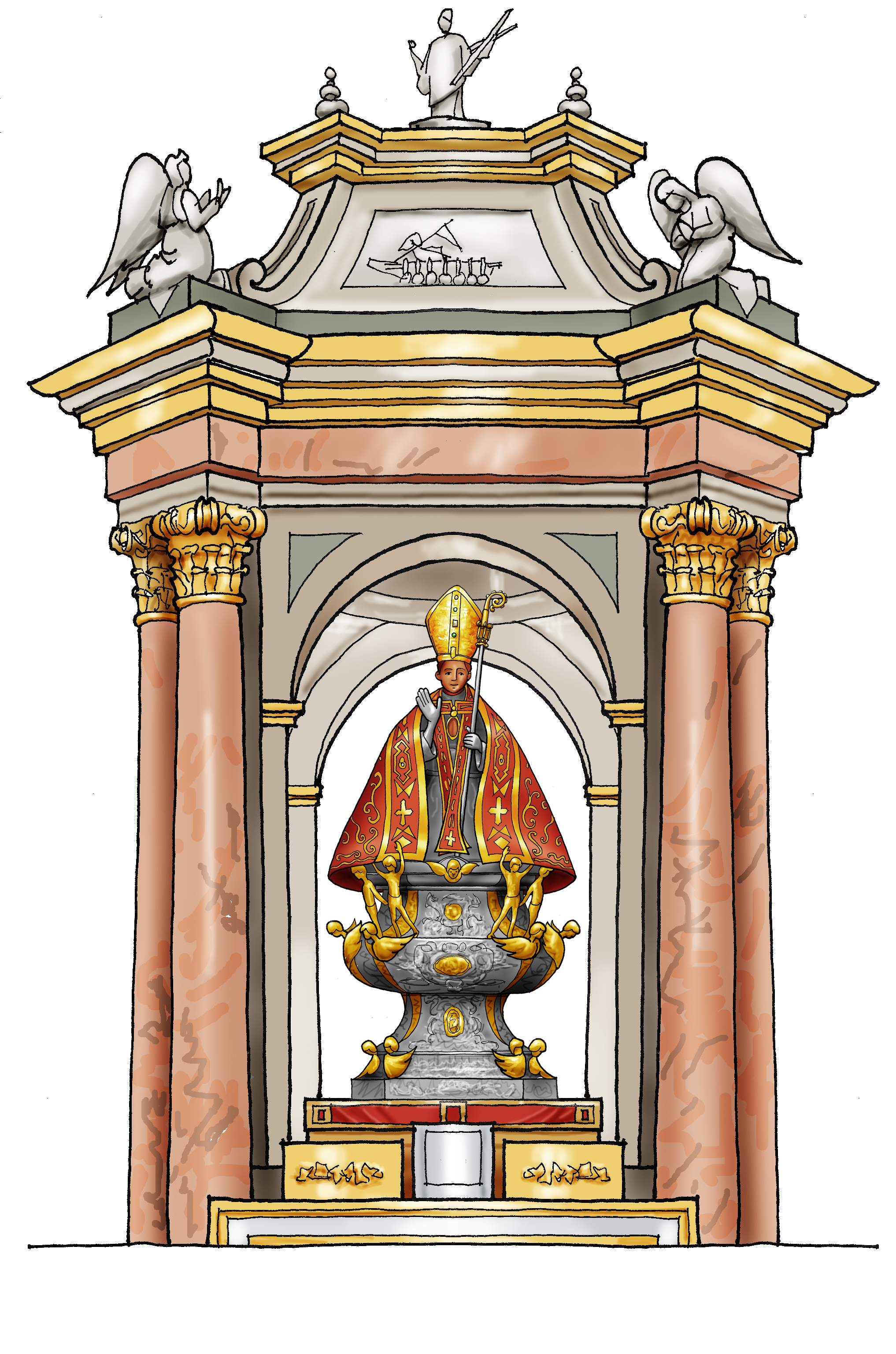 San Fermín capilla