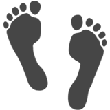 Inicio footprints 1f463 - Inicio