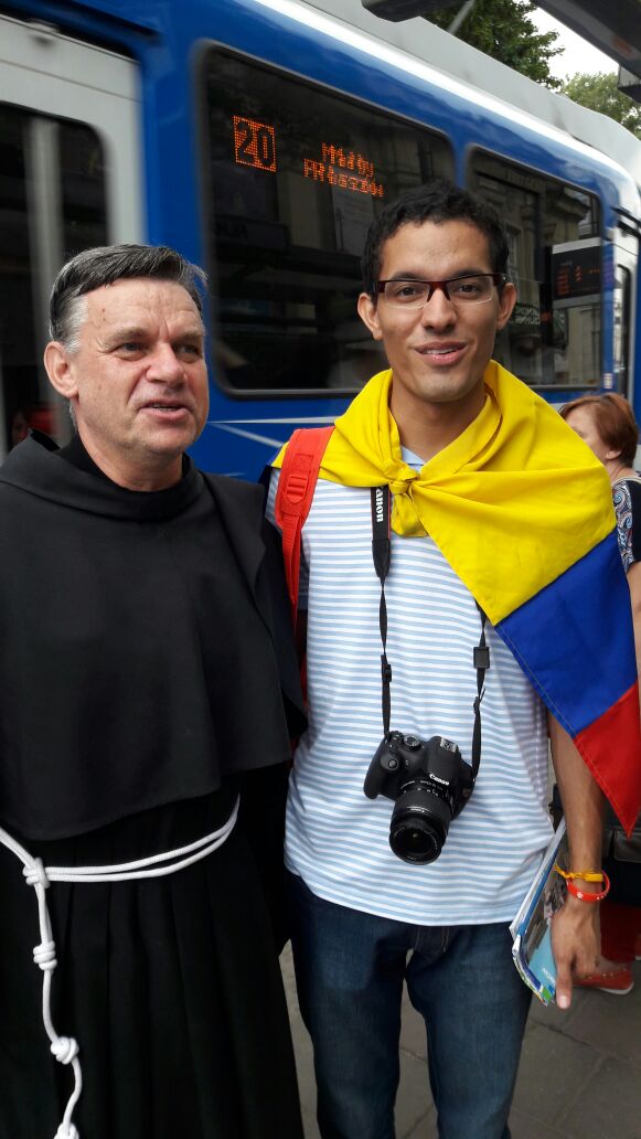 Con fray Ricardo